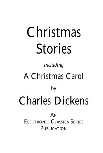 Charles Dickens' Christmas stories - Penn State University