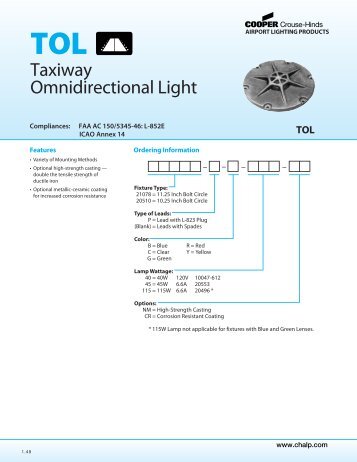 Taxiway Omnidirectional Light - OkSolar.com