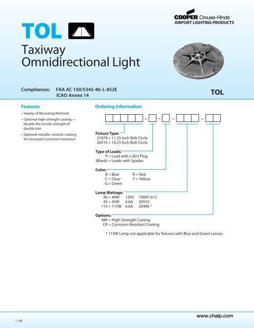Taxiway Omnidirectional Light - OkSolar.com