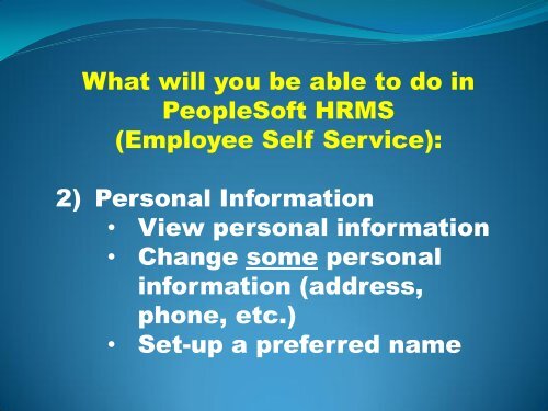 What is PeopleSoft HRMS? Human Resource Management System ...