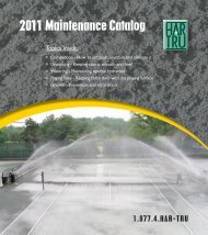 2011 Maintenance Catalog 1.877.4.HAR-TRU