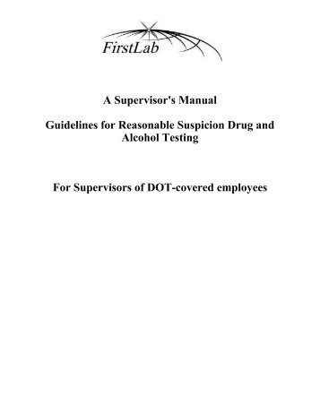 reasonable suspicion sample assessment form
