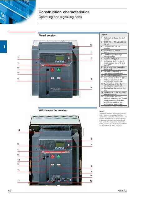 Emax Low voltage air circuit-breakers - ABB Download Center