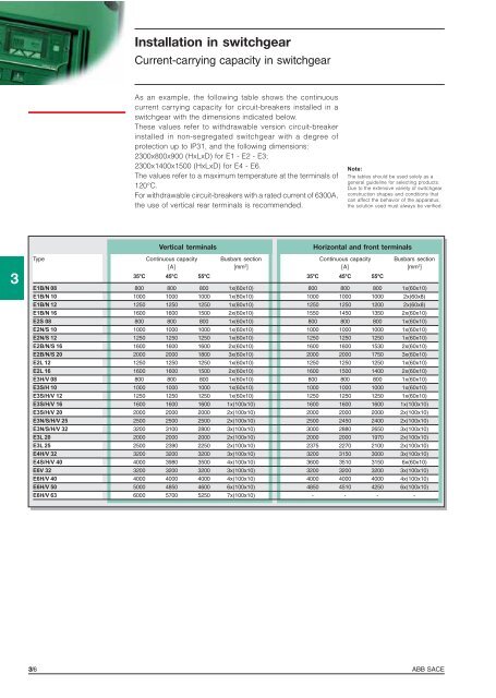 Emax Low voltage air circuit-breakers - ABB Download Center