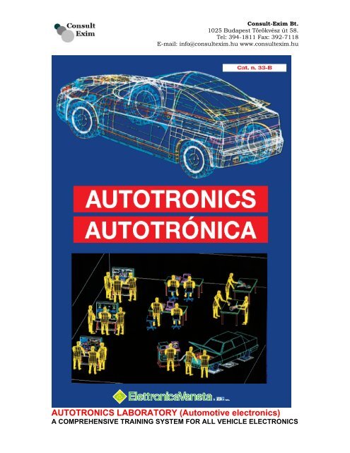 AUTOTRONICS LABORATORY (Automotive ... - Consult-Exim