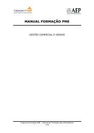 AEP-Gestao-comercial-vendas.pdf - Programa de FormaÃ§Ã£o PME