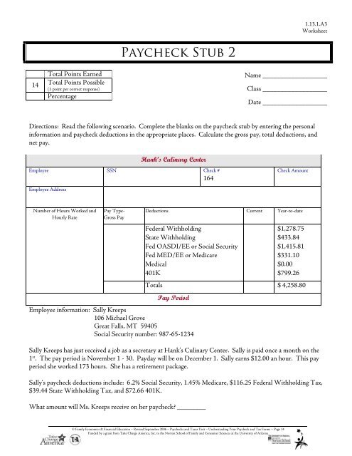 Understanding Your Paycheck and Tax Forms