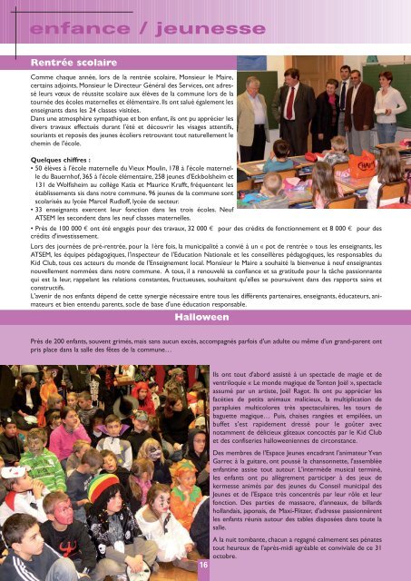 BULLETIN MUNICIPAL - Site officiel de la Mairie d'Eckbolsheim ...