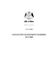 Collective Investment Schemes Act 2008 - Financial Supervision ...