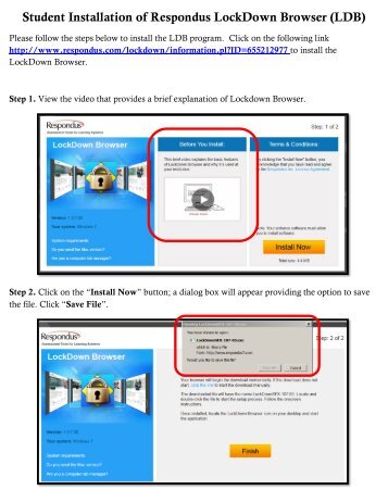 installing lockdown browser installing lockdown browser