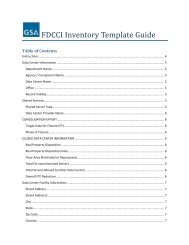 FDCCI Inventory Template Guide