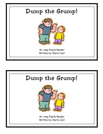 Dump the Grump! Dump the Grump! - Little Book Lane