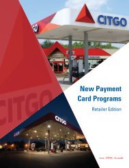 New Payment Card Programs - Citgo