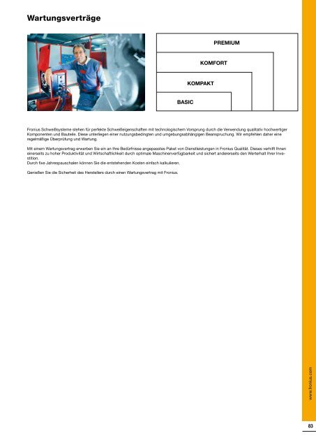 Wartungsverträge - EPA - Schweisstechnik GmbH