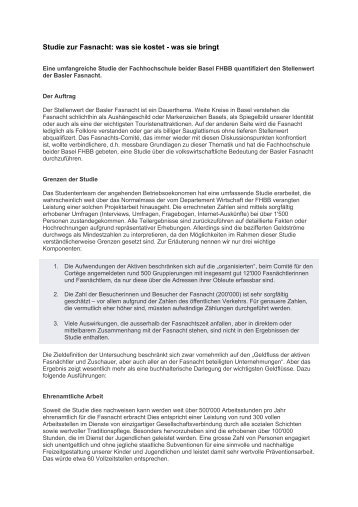 Studie_zur_Fasnacht.pdf - Basler Fasnachts ComitÃ©