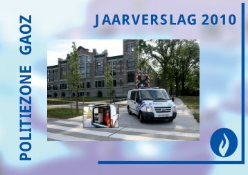 Jaarverslag 2010 - Lokale Politie