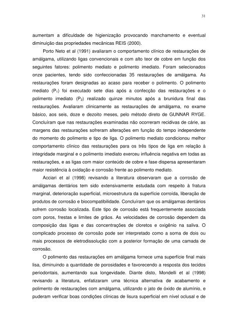 6 - avaliaÃ§Ã£o clÃ­nica da indicaÃ§Ã£o do tratamento restaurador - CCS ...