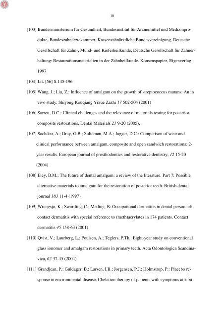 Handbuch der Amalgam-Vergiftung Band I, II, III - ToxCenter e.V.