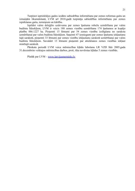 Tieslietu ministrijas 2010. gada publiskais pÄrskats (pdf.)