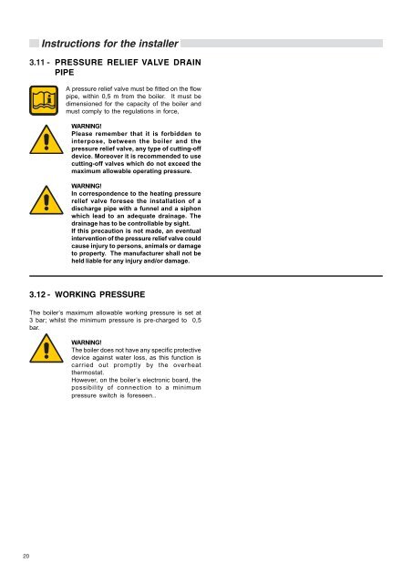 Installation Manual - Unical Lattner Condensing Hot Water Boilers