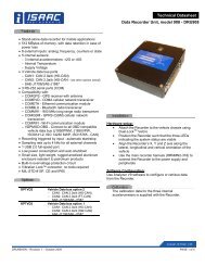 DRU908 - Data Recorder Unit - Rev1 - Brendel Associates Ltd.