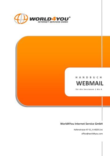 Mailcenter 1-4 Handbuch (PDF, 0.66 MB) - World4You