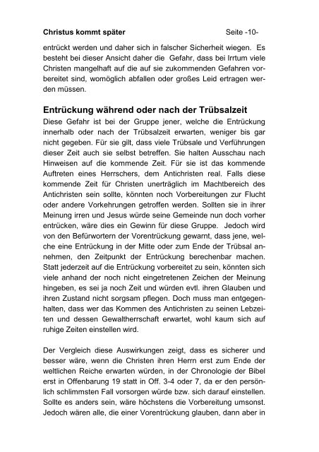 Christus kommt spÃ¤ter - cmop.info