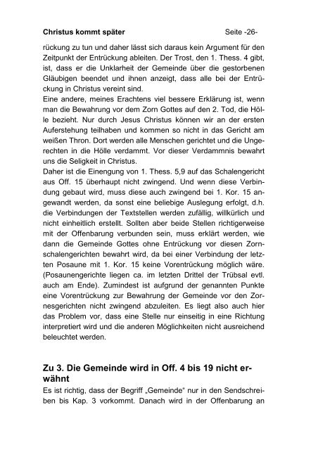 Christus kommt spÃ¤ter - cmop.info