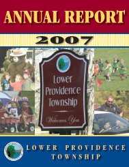 Township Annual Report - 2007 - Lower Providence Township