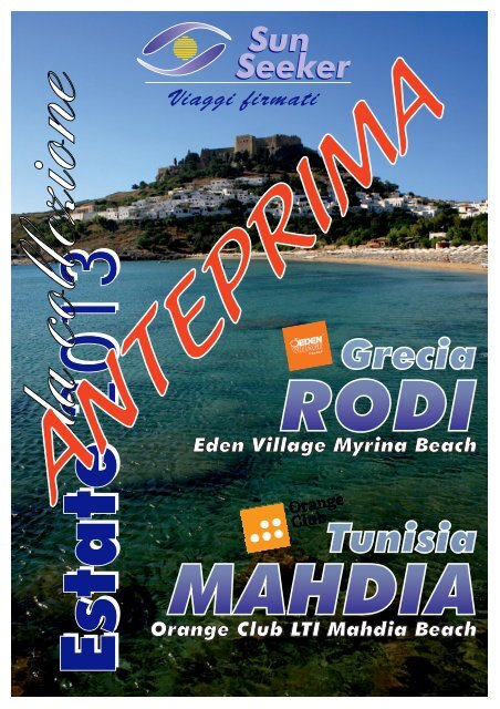 Eden Village Myrina Beach Orange Club LTI Mahdia ... - SunSeeker