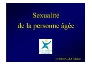 Dr Demailly - Sexualite de la personne agee - PIRG
