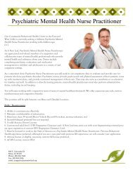 Psychiatric Mental Health Nurse Practitioner - A New Leaf