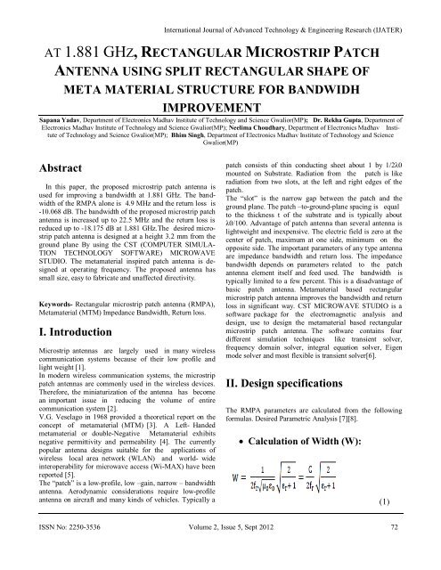 microstrip antenna theory and design microstrip antenna theory and design