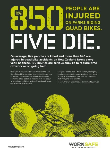 Fact Sheet - Quad bike summary - Business.govt.nz