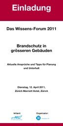 Einladung Das Wissens-Forum 2011 Brandschutz in grÃ¶sseren ...