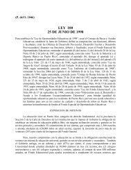 LEY 100 25 DE JUNIO DE 1998 - Oficina de Servicios Legislativos