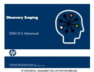 Discovery Discovery Scoping DDM 8.0 Advanced