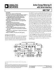 ADE7756* Active Energy Metering IC with Serial ... - Premier Electric