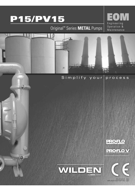 P15/PV15 - Process Pumps