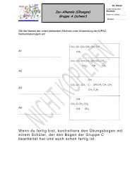 Nomenklatur der iso-Alkanole - Chemiezauber.de