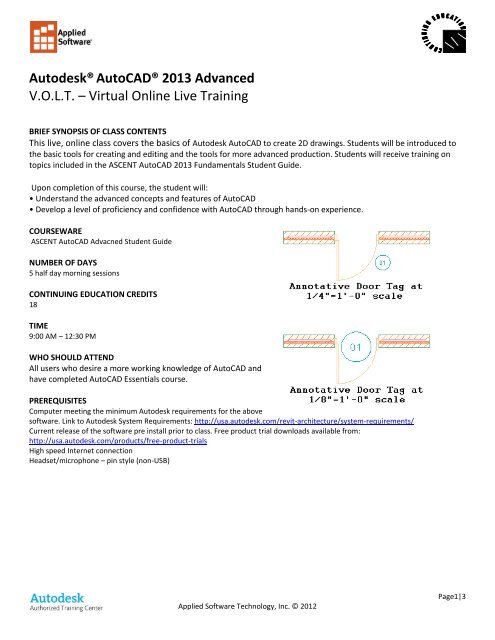 download pdf version - Applied Software