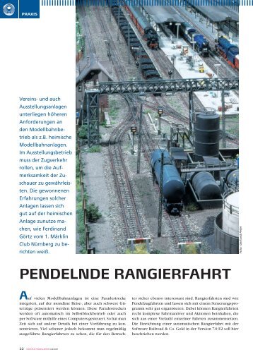 PENDELNDE RANGIERFAHRT