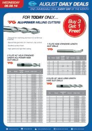1//2 Mill Diameter 5 Overall Length F/&D Tool Company 18594-FC918 Multiple Flute Center Cutting End Mill 1//2 Shank Diameter Extra Long Single End High Speed Steel 3 Flute Length 4 Number of Flutes