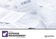 EXPENSE MANAGEMENT - Continia