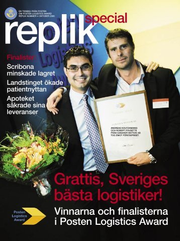 Grattis, Sveriges bästa logistiker! - Posten