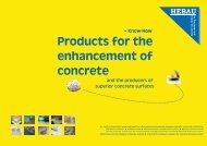 Products for the enhancement of concrete - SALAM Enterprises