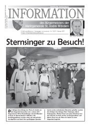 Amtsblatt 01/2011 (4,15 MB) - Marktgemeinde St. AndrÃ¤-WÃ¶rdern