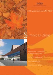 SlimnÄ«cas ZiÅas, septembris, 2008 - P. StradiÅa KlÄ«niskÄ ...