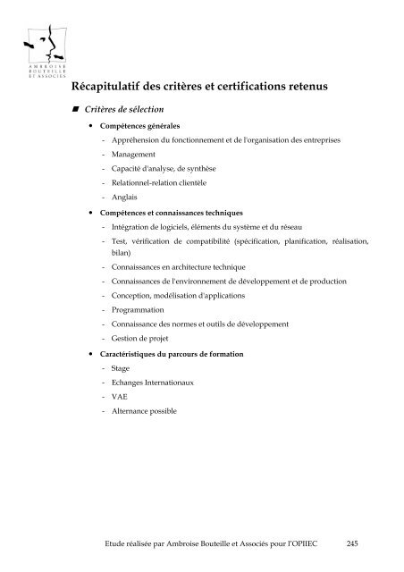 L'Ã©volution professionnelle des collaborateurs - Syntec ingenierie