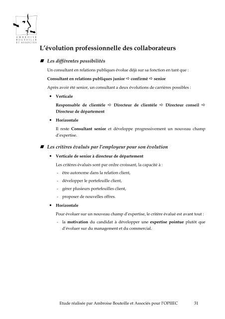 L'Ã©volution professionnelle des collaborateurs - Syntec ingenierie